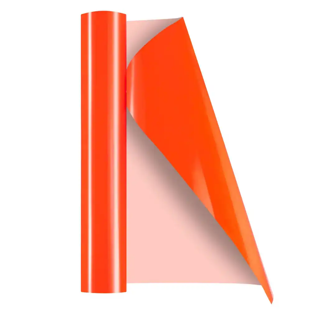 HEAT TRANSFER VINYL Neon Orange -5METER