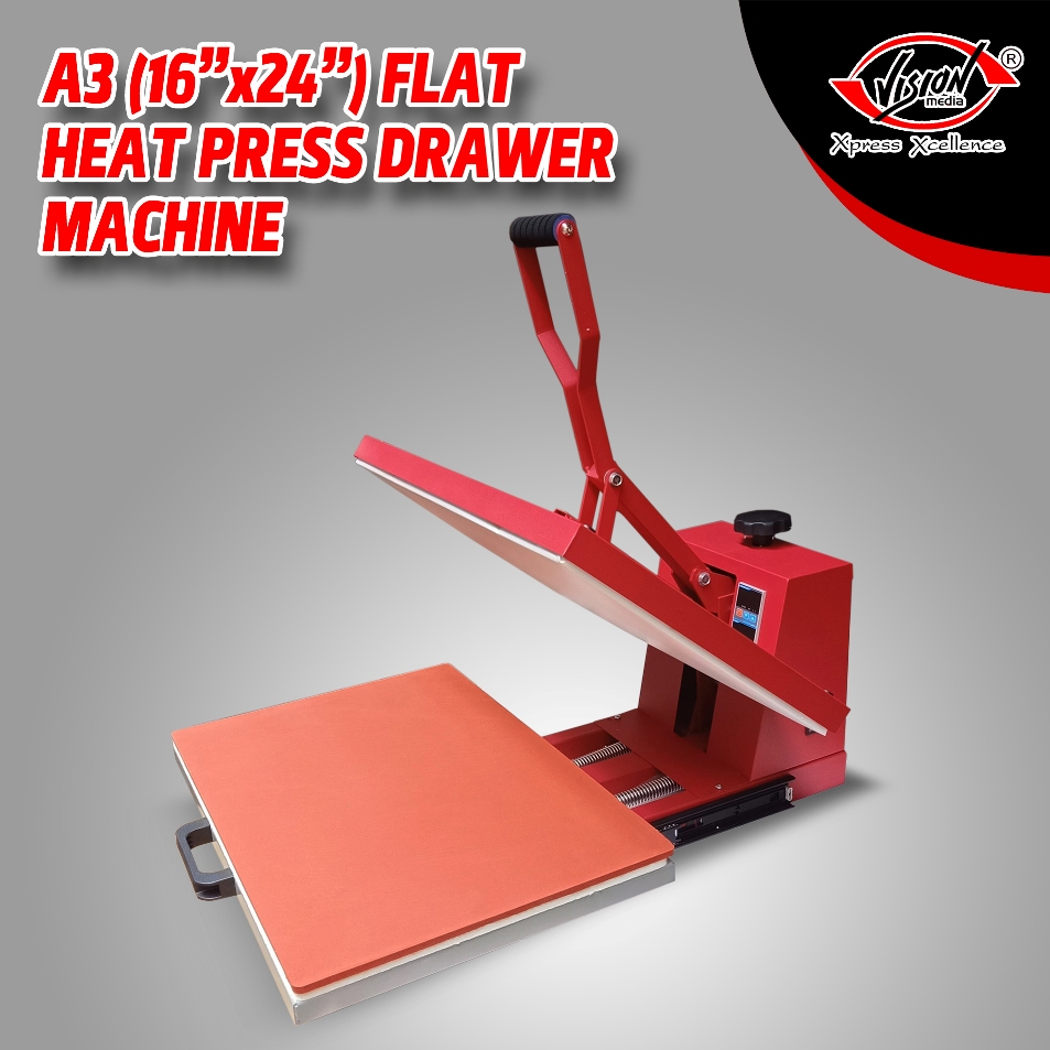 Flat Press 40cm*60cm – Red Drawer